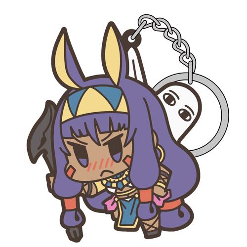 Fate Grand Order Caster Nitocris Cospa Character Rubber Pinch Tsumamare Key Chain Mascot FGO