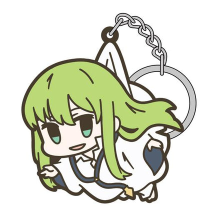 Fate Grand Order Lancer Enkidu Cospa Character Rubber Pinch Tsumamare Key Chain Mascot FGO