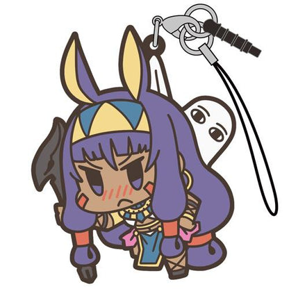Fate Grand Order Caster Nitocris Cospa Character Rubber Pinch Tsumamare Strap Mascot FGO