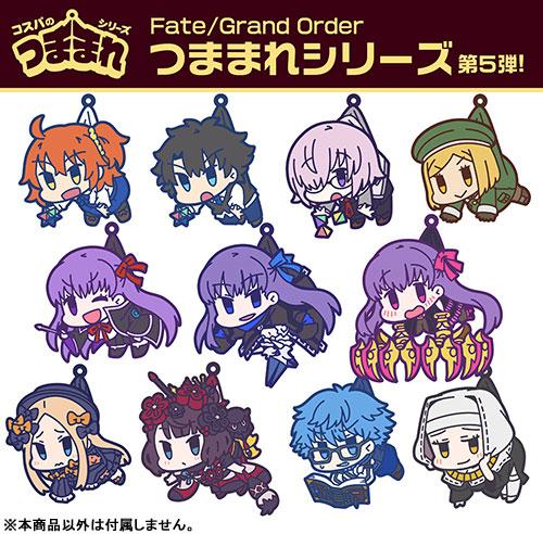 Fate Grand Order Berserker Paul Bunyan Cospa Pinch Tsumamare Rubber Strap Mascot