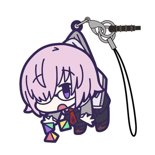 Fate Grand Order Shielder Mash Kyrielight Casual V. Cospa Pinch Tsumamare Rubber Strap Mascot