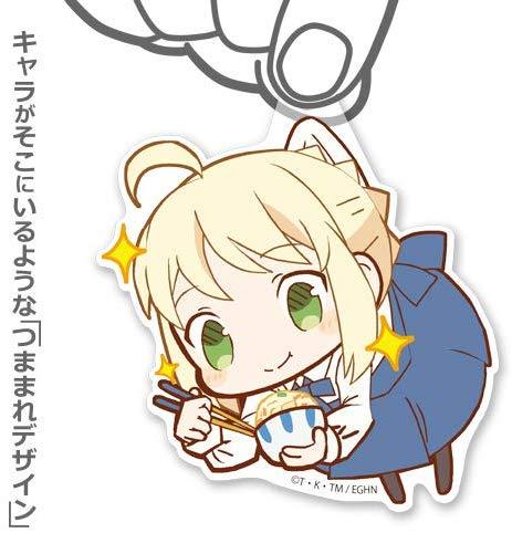 Today`s Menu for Emiya Family Saber Altria Pendragon Tsumamare Cospa Pinch Acrylic Strap