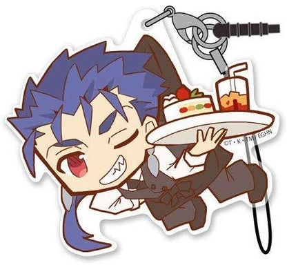 Today`s Menu for Emiya Family Lancer Cu Chulainn Tsumamare Cospa Pinch Acrylic Strap