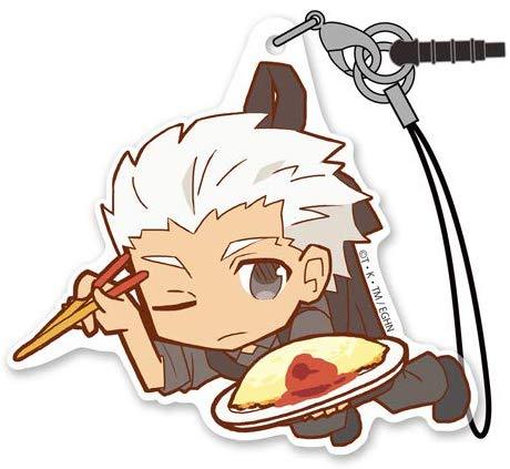 Today`s Menu for Emiya Family Archer Emiya Tsumamare Cospa Pinch Acrylic Strap