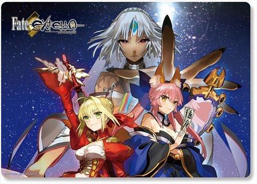 Fate/Extella Extra Nero Claudius (Red Saber) & Caster Tamamo Altera Desk Play Mat V.3 FGO