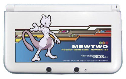 Pokemon Mewtwo 3DS XL / 3DS LL Hard Cover Faceplate Protector Skin Accessory for Nintendo