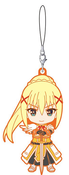 Konosuba Nendoroid Aqua Darkness (Lalatina) Megumin Rubber Straps Set of 3