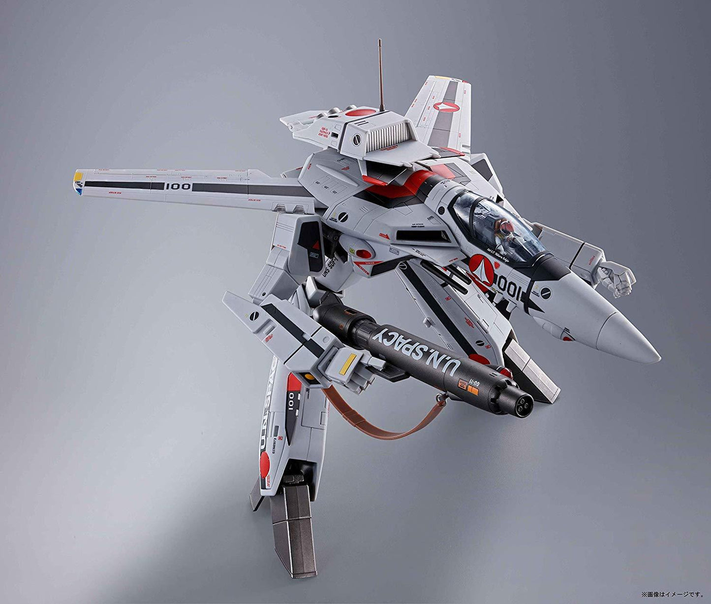 Macross DX Chogokin Perfect Transformation Valkyrie VF-1S Hikaru Ichijo Movie Ver. Movable Action Figure