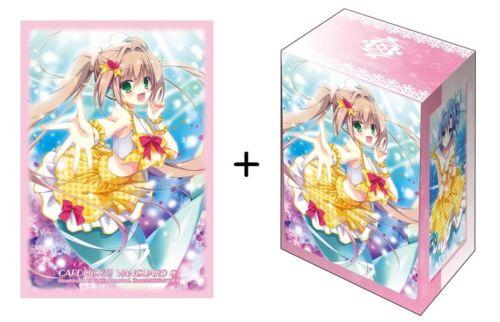 Vanguard Prism Sunshine Vert Deck Box Case w/Sleeve Set