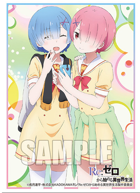 Re:Zero Rem & Ram Bushiroad Event Exclusive Sleeves Vol.213
