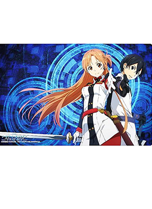 Sword Art Online -Ordinal ScaleKirito & Asuna Rubber Play Mat Vol.90 SAO
