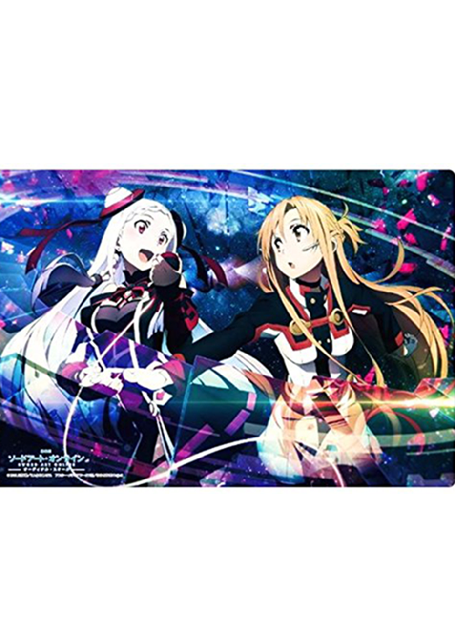 Sword Art Online: Ordinal Scale Asuna & Yuna Rubber Play Mat SAO Vol.104