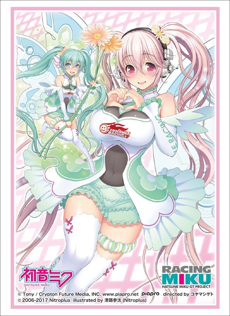 Vocaloid Sonico & Racing Miku 2017 Character Sleeves HG Vol.1407