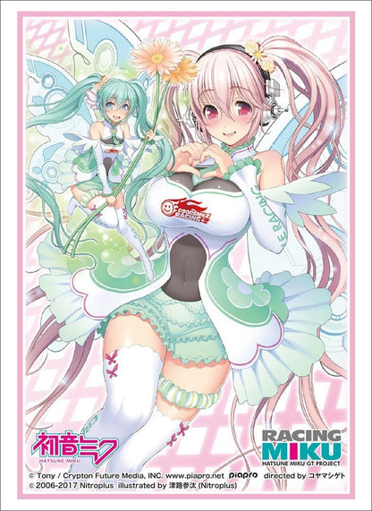 Vocaloid Sonico & Racing Miku 2017 Character Sleeves HG Vol.1407