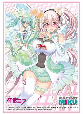 Vocaloid Sonico & Racing Miku 2017 Character Sleeves HG Vol.1407