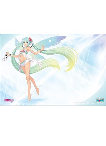 Vocaloid Thailand Ver. Miku Racing 2017 Character Rubber Play Mat Vol.109