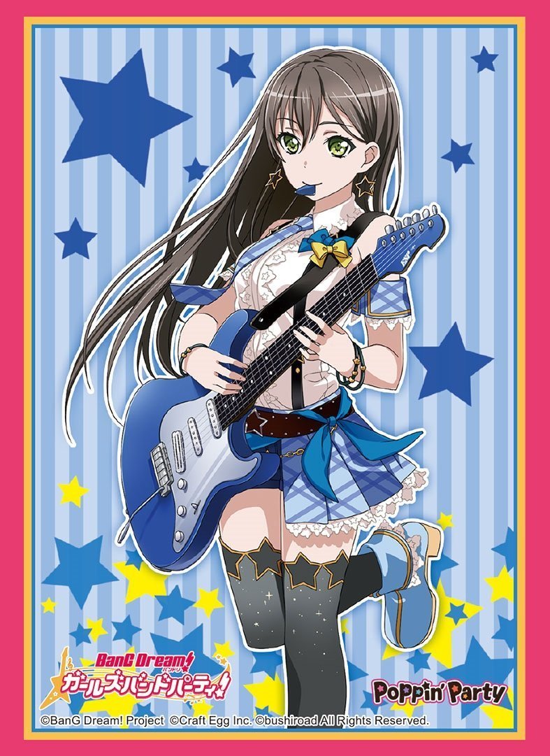 BanG Dream! Girls Band Party! Poppin'Party Tae Hanazono Character Sleeves HG Vol.1409