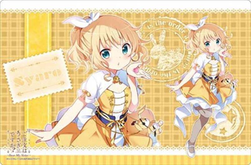 Gochiusa Is the order a rabbit?? Sharo Syaro Character Rubber Play Mat Vol.116