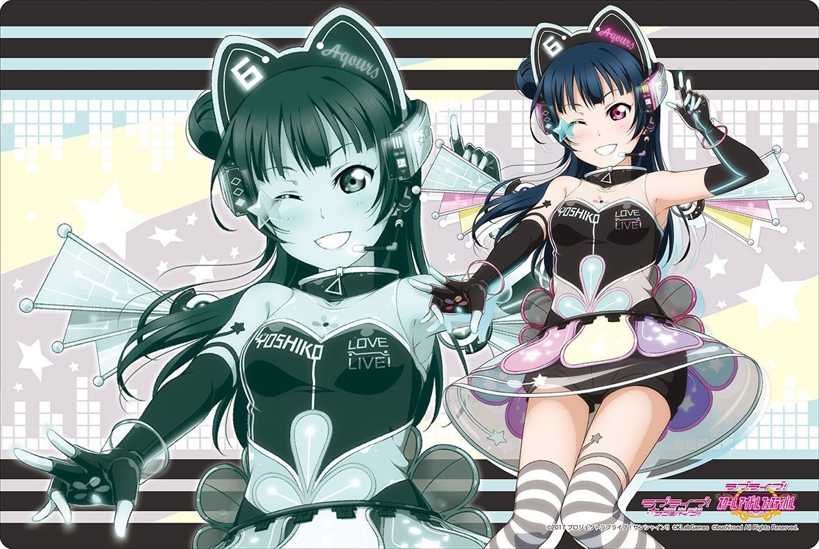 Love Live! Sunshine!! Yoshiko Time Travel Ver. Character Play Mat Vol.141