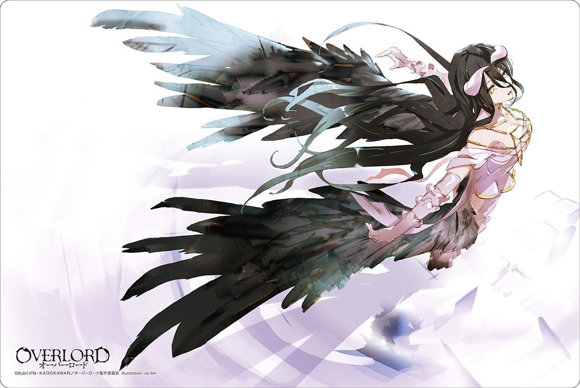 Overlord Albedo Character Rubber Play Mat Vol.145