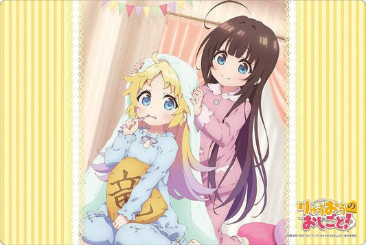 The Ryuo`s Work is Never Done! Ai & Charlotte Character Rubber Play Mat Vol.155