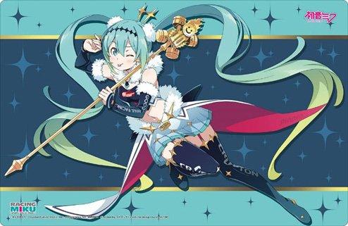 Vocaloid Miku Racing 2018 Character Rubber Play Mat Vol.159