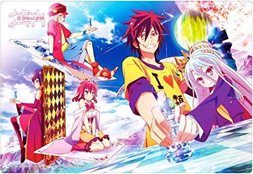 No Game No Life NGNL Sora & Shiro Rubber Play Mat Vol.162