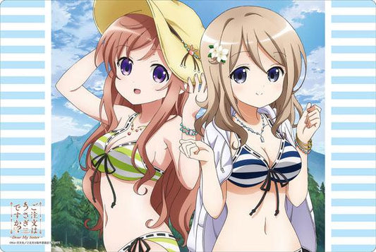 GochiUsa Is the Order a Rabbit? Aoyama & Mocha Rubber Play Mat Vol.166