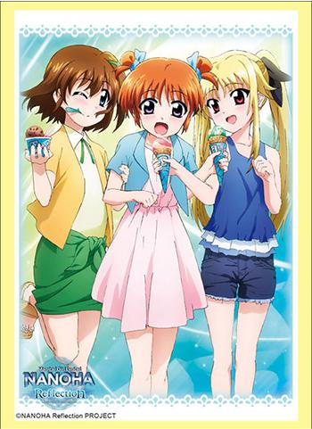 Magical Girl Lyrical Nanoha Reflection Nanoha & Fate & Hayate Sleeves HG Vol.1648