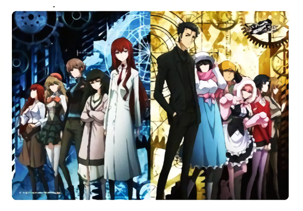 Steins;Gate 0 TV Animation Character Rubber Play Mat Vol.182