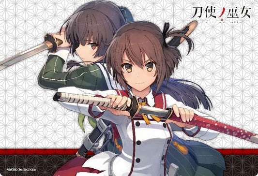 Toji no Miko Katana Maidens Kanami & Hiyori Character Rubber Play Mat Vol.183