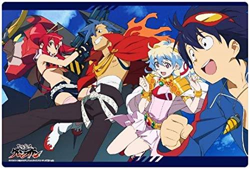 Gurren Lagann Yoko Simon Kamina Character Rubber Play Mat Vol.190 P.2
