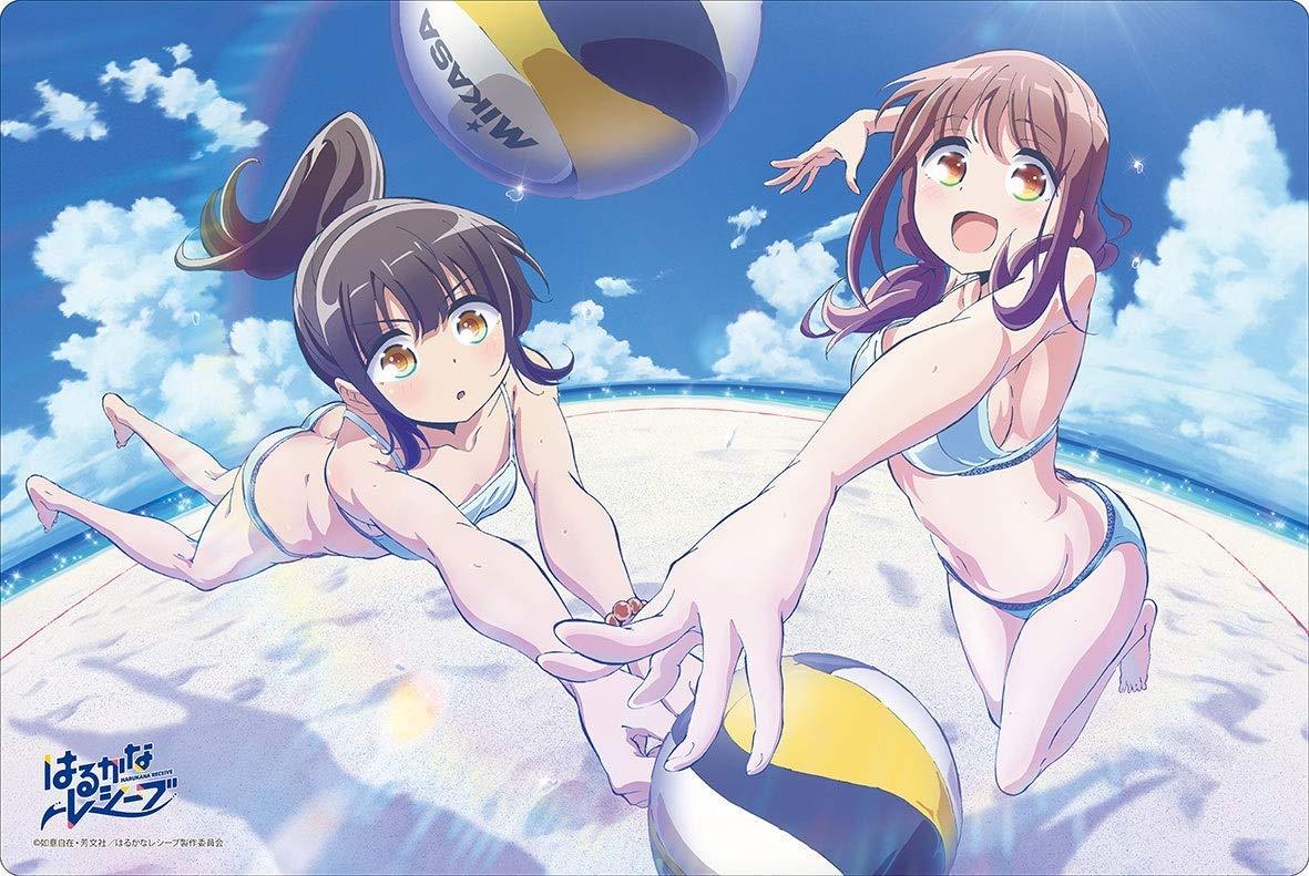 Harukana Receive Kanata & Haruka Character Rubber Play Mat Vol.193