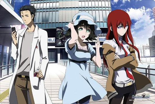 Steins;Gate Okabe Mayuri Kurisu Character Rubber Play Mat Vol.197