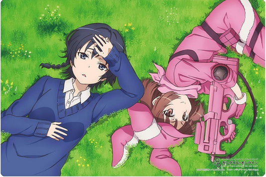 Sword Art Online GGO Alternative Llenn & Karen Rubber Play Mat Vol.218 SAO