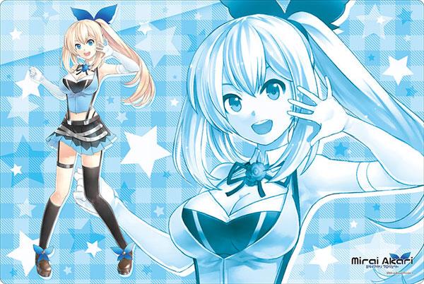 Mirai Akari Virtual Youtuber Character Rubber Play Mat Vol.220
