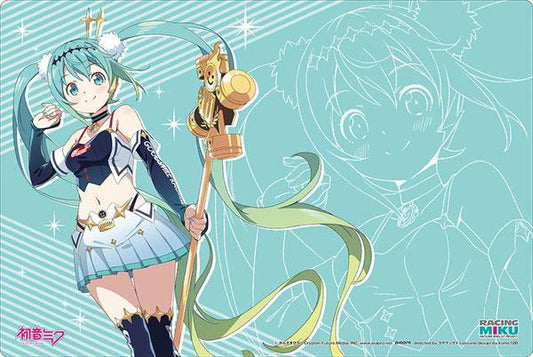 Vocaloid Hatsune Miku Racing 2018 Character Rubber Play Mat Vol.223