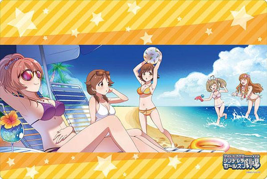 The Idolm@ster Girls Theater Beach Time Character Rubber Play Mat Vol.231