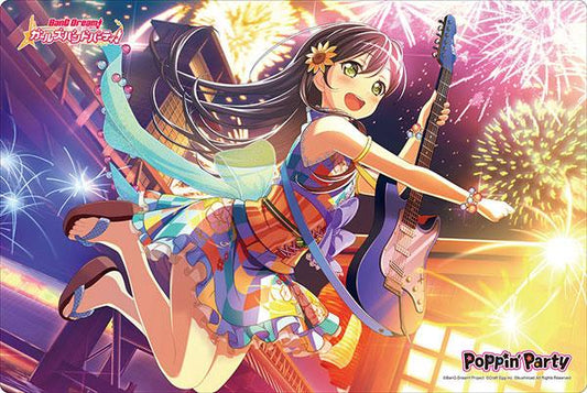 Bang Dream! Poppin' Party Tae Hanazono Character Rubber Play Mat Vol.225