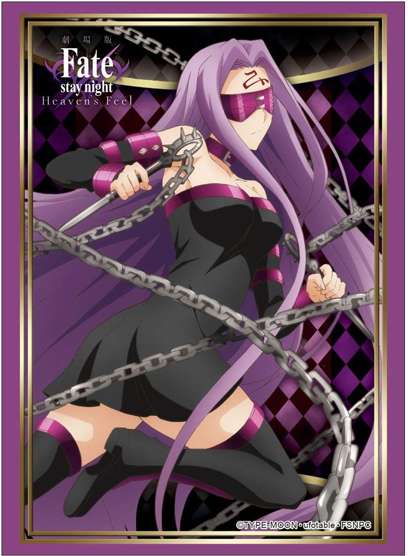 Fate/stay night: Heaven`s Feel Rider Medusa Character Sleeves HG Vol.1804