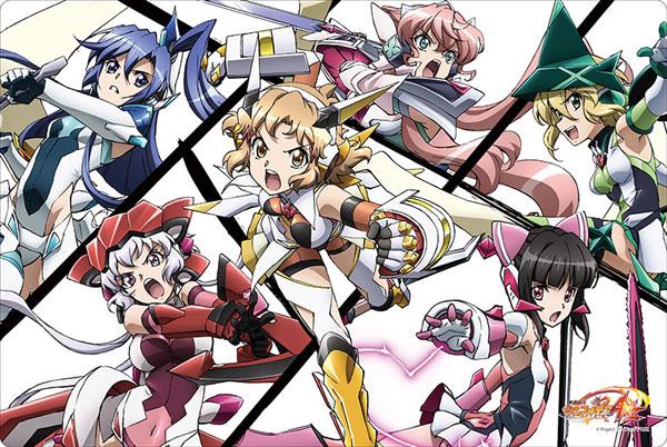 Senki Zesshou Symphogear AXZ Full Cast Character Rubber Play Mat Vol.286