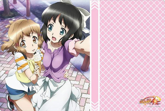 Senki Zesshou Symphogear AXZ Hibiki & Miku Character Rubber Play Mat Vol.287