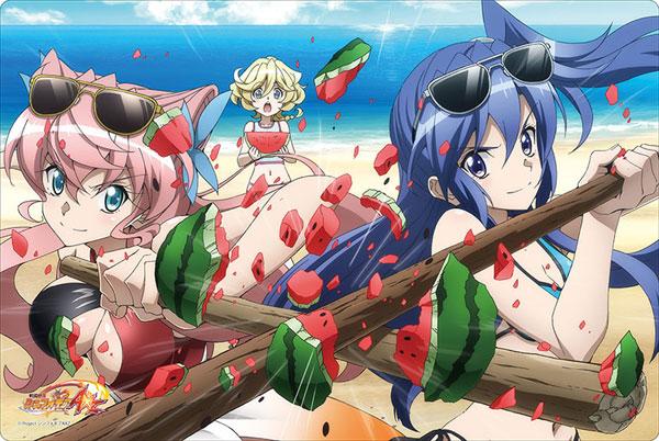 Senki Zesshou Symphogear AXZ Tsubasa & Maria Character Rubber Play Mat Vol.288