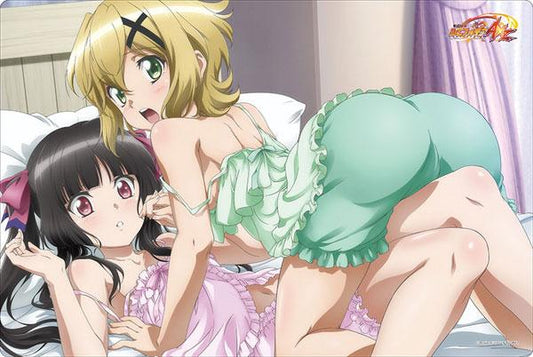Senki Zesshou Symphogear AXZ Shirabe & Kirika Character Rubber Play Mat Vol.290