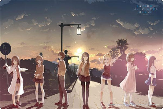 AoButa Rascal Dream Bunny Girl Senpai Full Cast Character Rubber Play Mat Vol.311