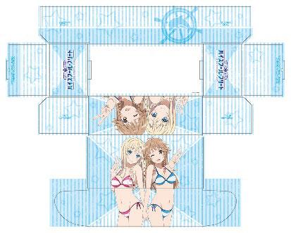 High School Fleet Wilhelmina & Kouko Character Storage Box Vol.306