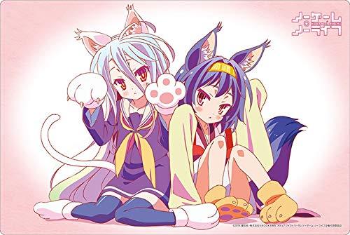 Fujimi Fantasia Bunko No Game No Life NGNL Shiro & Izuna Character Rubber Play Mat Vol.336