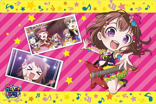 BanG Dream! Poppin'Party Kasumi Toyama Pico Character Rubber Playmat Vol.396