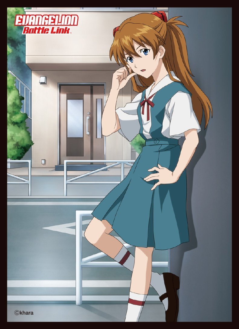 Evangelion Battele Link Asuka Langley Character Sleeves Vol.6