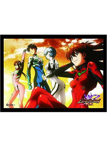Evangelion Asuka, Mari, Rei & Shinji Character Sleeves Vol.2